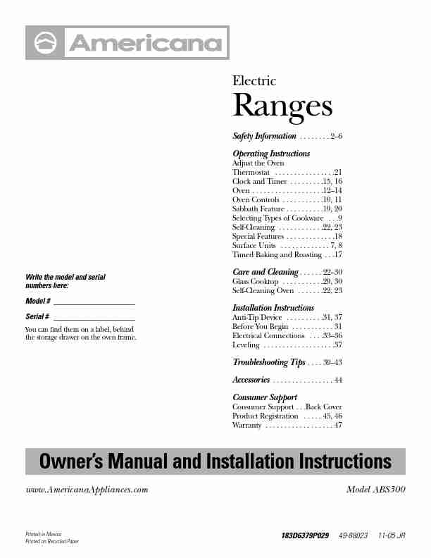 Americana Appliances Range ABS300-page_pdf
